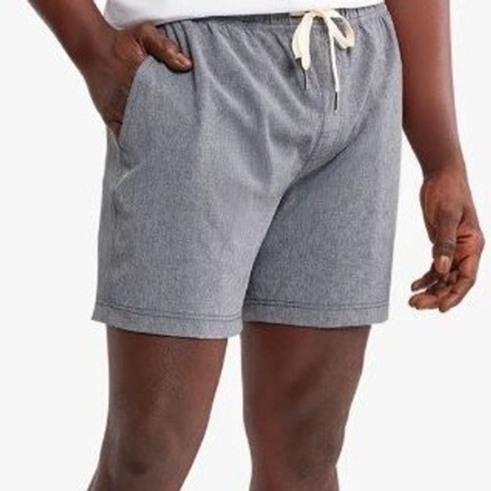 Fair Harbor The One Short Mens XXL Charcoal Gray Lined Athleisure Quick Dry